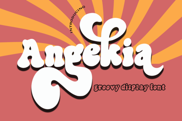 Angekia: The Unique Display Font for Stronger Brand Identity