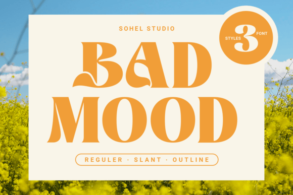Badmood: The Bold Typeface That Elevates Your Brand Identity