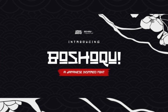 Boshoqu: The Japanese-Inspired Display Font for Modern Web Design