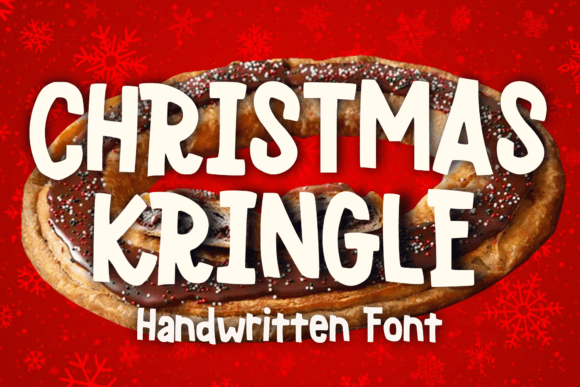 Christmas Kringle: A Festive Display Typeface for Holiday Editorial Design
