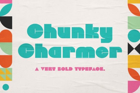 Chunky Charmer: The Bold Typeface That Transformed My Small Brand