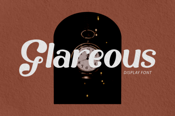 Glareous: The Premium Display Typeface for Polished Brand Identity