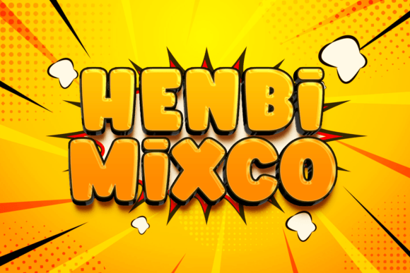 Henbi Mixco: The Cheerful Typeface That Elevates Small Business Branding