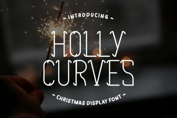 Holly Curves: The Perfect Display Font for Winter Branding