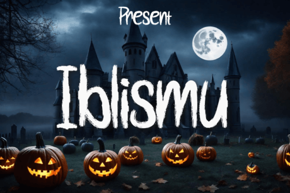 Iblismu: A Unique Display Typeface for Modern Web Design