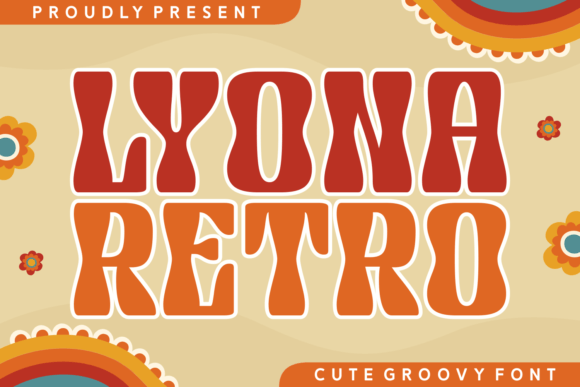 Lyona Retro: A Playful Display Typeface for Bold Digital Brands