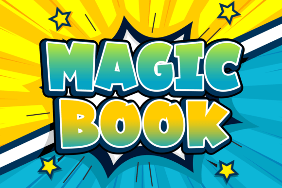 Magic Book: The Chubby Display Font That Makes Campaigns Pop
