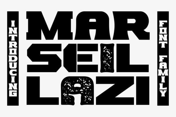 Marseilazi: A Bold Display Typeface for Impactful Brand Identity