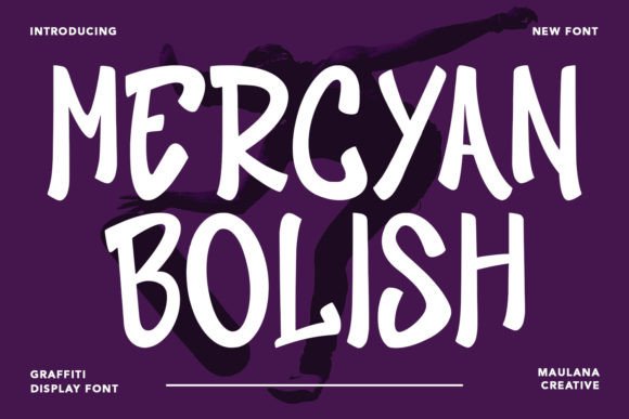 Mercyan Bolish: The Modern Display Typeface for Bold Branding