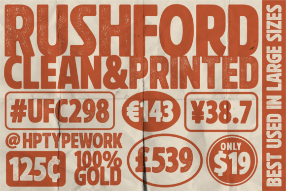Rushford: The Bold Typeface That Amplifies Campaign Impact