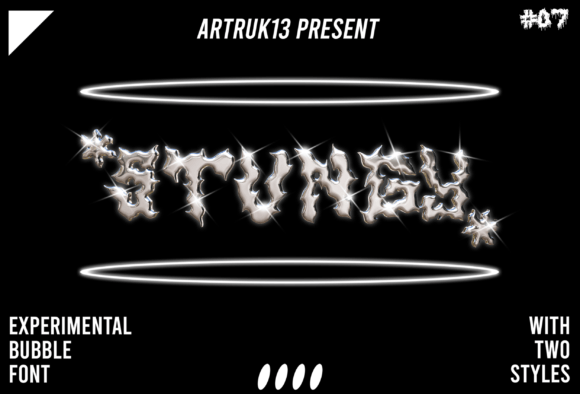 Stungy: The Horror-Inspired Display Font for Bold Editorial Design