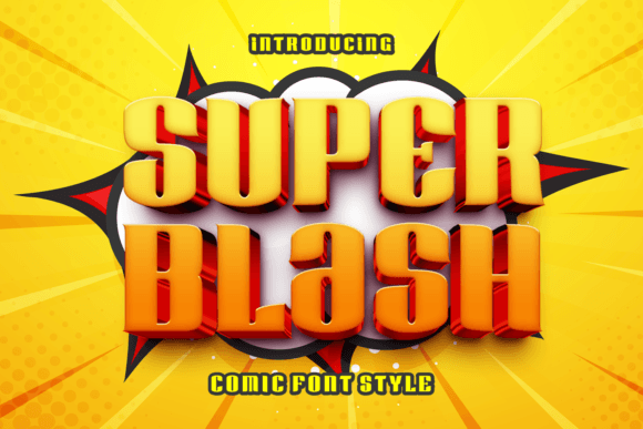 Super Blash: A Playful Display Typeface for Joyful Web Design