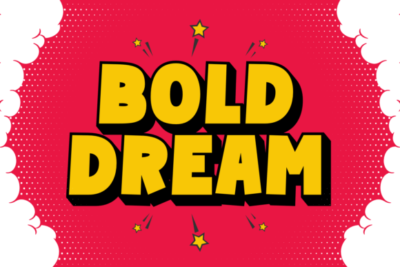 Why Bold Dream Is the Perfect Display Font for Playful Branding