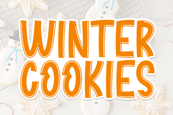 Winter Cookies: The Display Font That Turns Holiday Campaigns Into Festive Hits