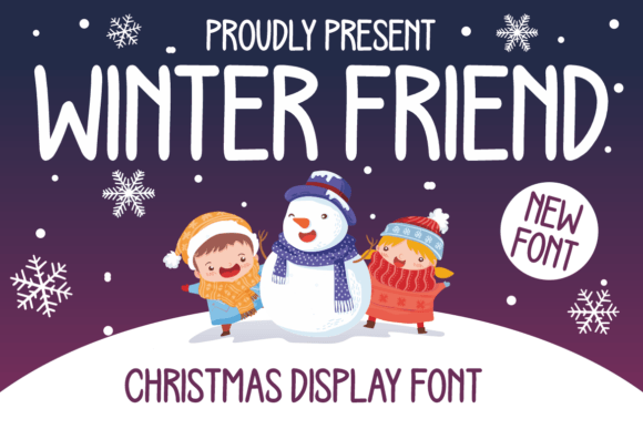 Winter Friend: The Perfect Display Typeface for Festive Web Experiences